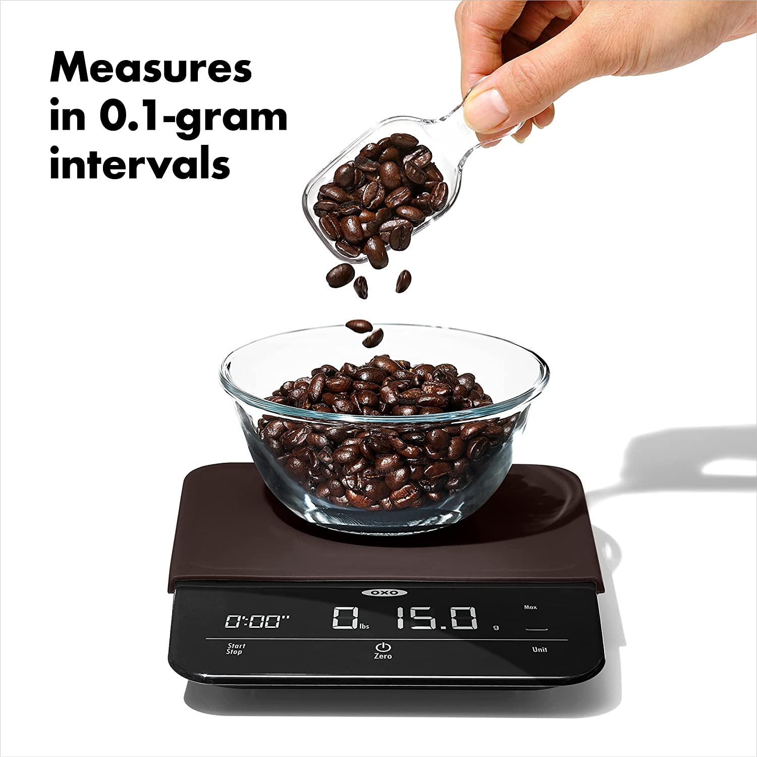 OXO Good Grips 6-lb Precision Scale With Timer