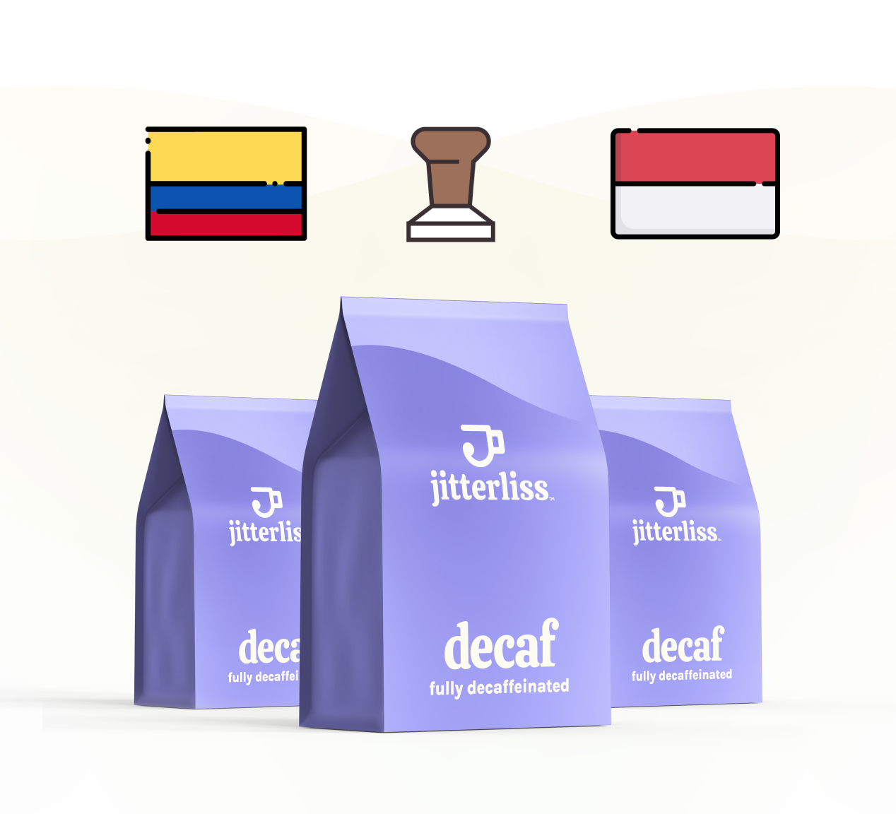 Decaf Starter Pack (2 coffees & 1 espresso)